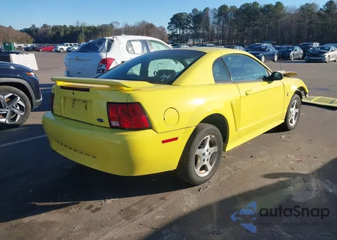 2002 Ford Mustang from USA, damaged, VIN 1FAFP404X2F209364